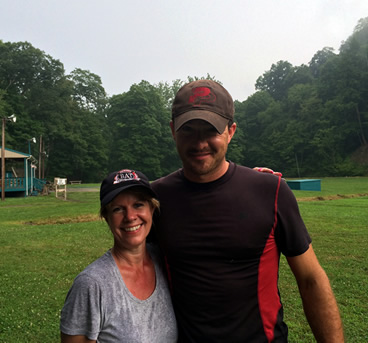 Jody Salerno with Robert Vogel